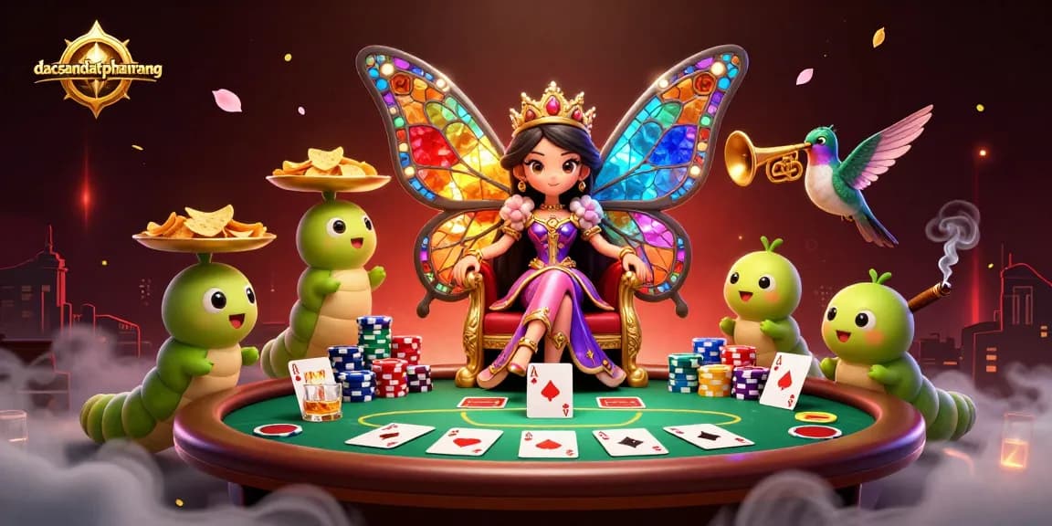 Experience excitement at dacsandatphanrang with vibrant casino elements and lively characters.