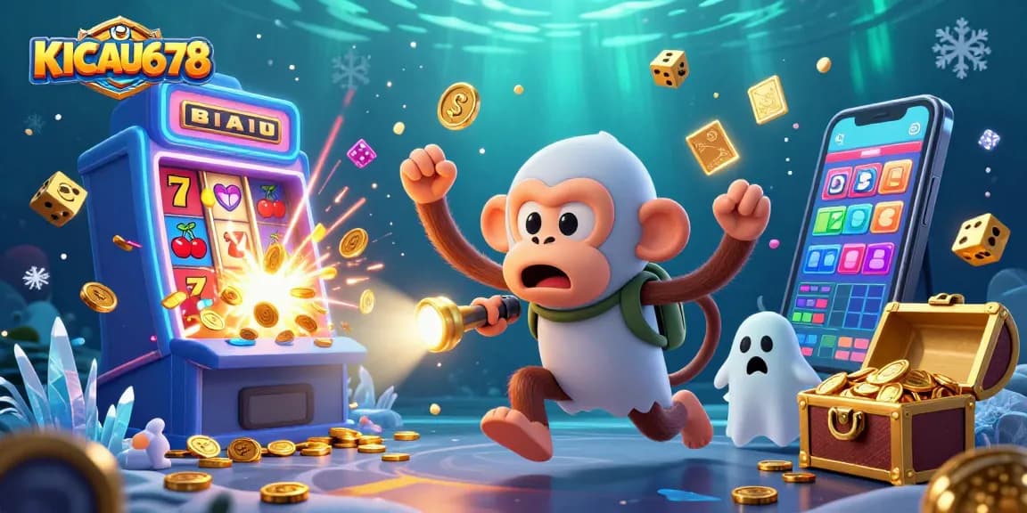 KICAU678 offers thrilling casino experiences featuring a mischievous poltergeist monkey and ghost-hunter puppy.