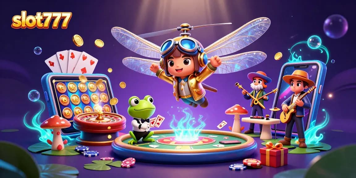 Slot777: Menangkan hadiah dengan permainan slot luar biasa bertema kasino!