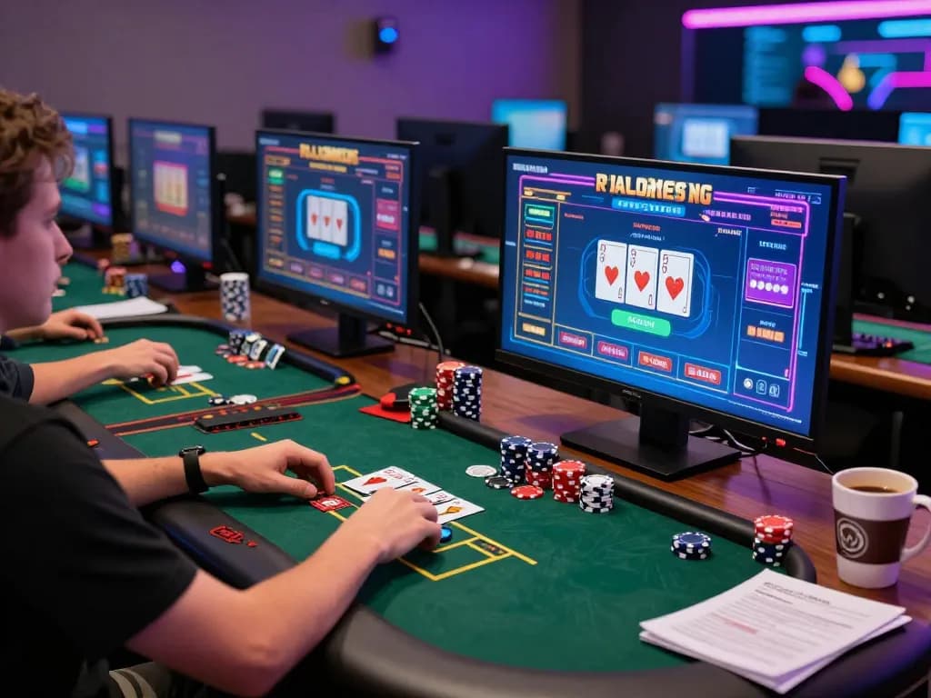 Permainan poker online yang menarik menampilkan strategi permainan rokok 88 dan penempatan chip yang dinamis.