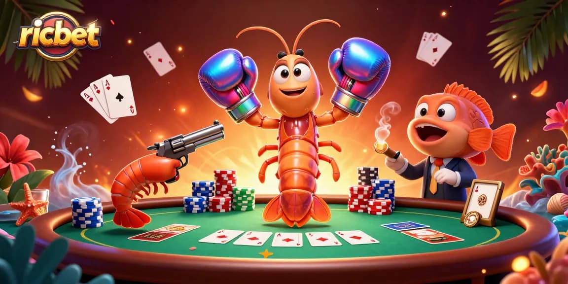 Engage in thrilling casino action with ricbet featuring dynamic characters in a vibrant 3D illustration.