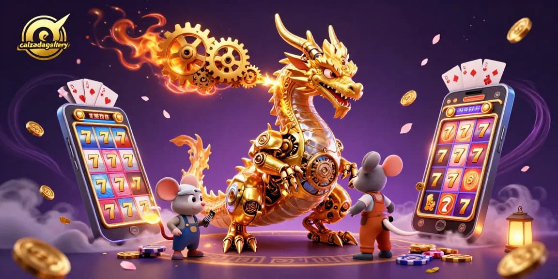 Engage with thrilling slot games at calzadagallery while enjoying vibrant casino visuals and golden prizes.