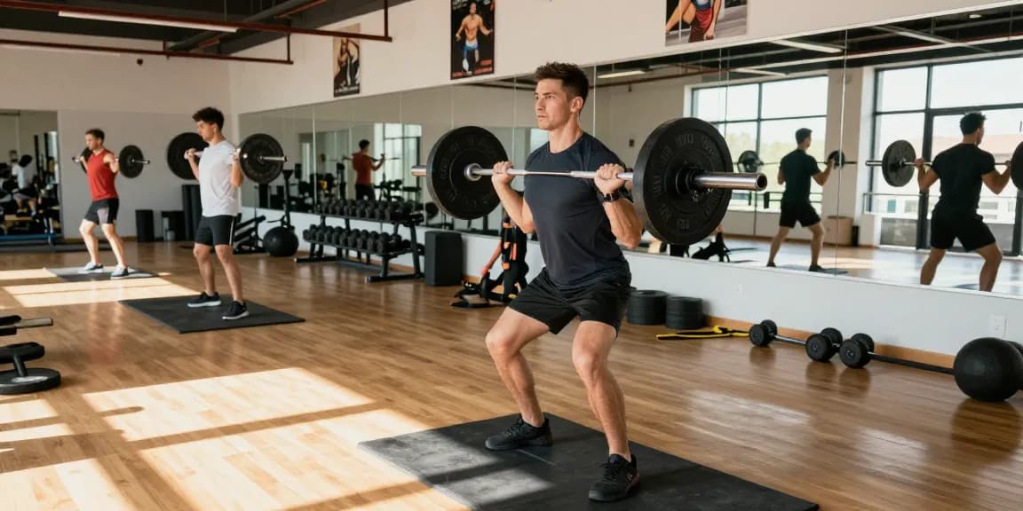 Anabolika Shop featuring a powerful athlete in a gym setting, passionately lifting weights amidst a motivational atmosphere.
