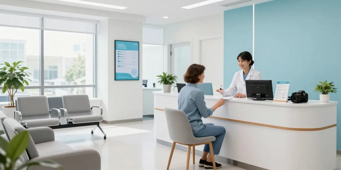 Hair transplant Turkey consultation at a modern healthcare clinic