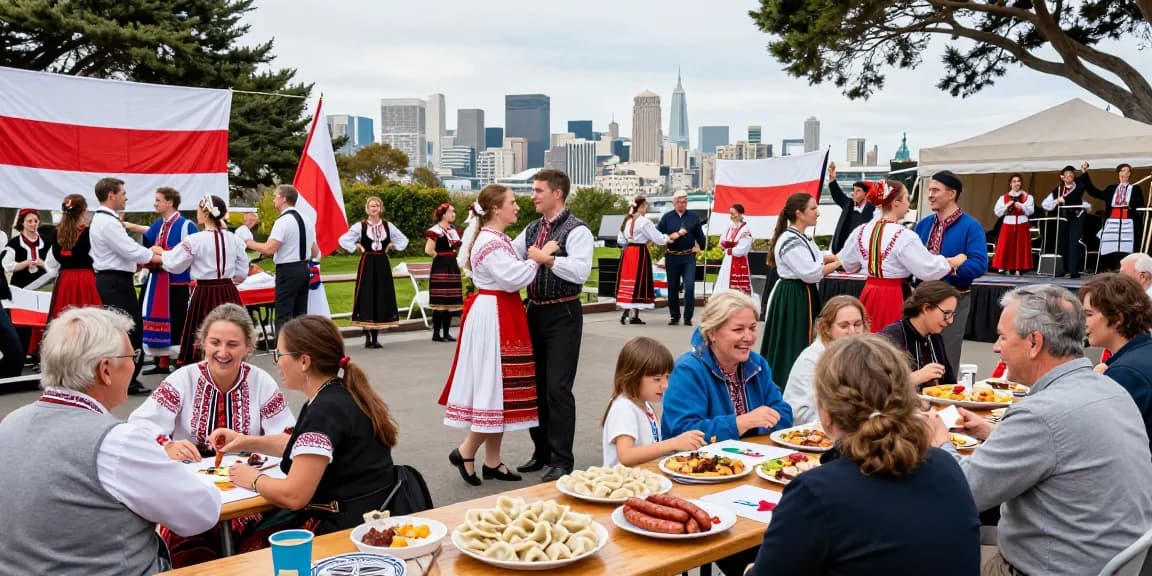 Engaging Polish cultural event in San Francisco, community celebrating heritage at https://www.sfpol.com/.