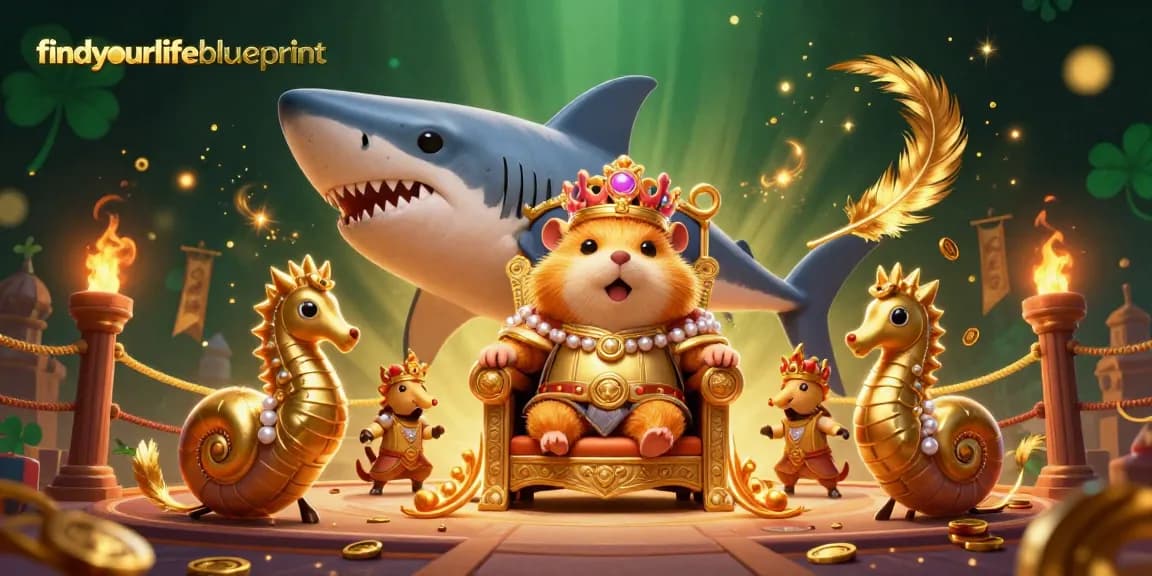 Engage with findyourlifeblueprint's vibrant casino-themed adventure featuring unique characters and elements.
