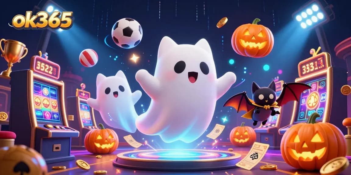 Engage in thrilling gameplay at ok365 with vibrant visuals and sparkling casino elements.