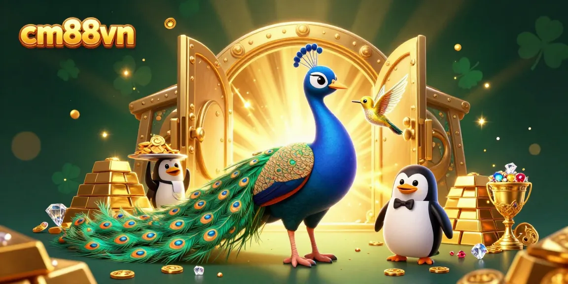 Engage with cm88vn for an exciting casino experience featuring vibrant 3D characters and dynamic elements.