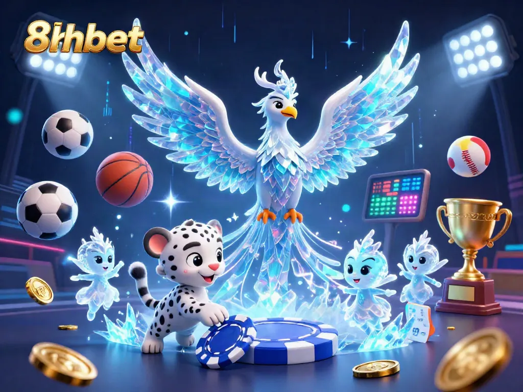 Experience thrilling gameplay at 8xbet with unique characters and vibrant casino elements.