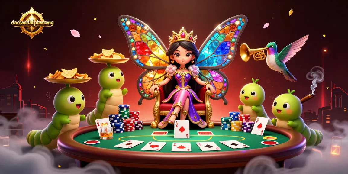Experience excitement at dacsandatphanrang with vibrant casino elements and lively characters.