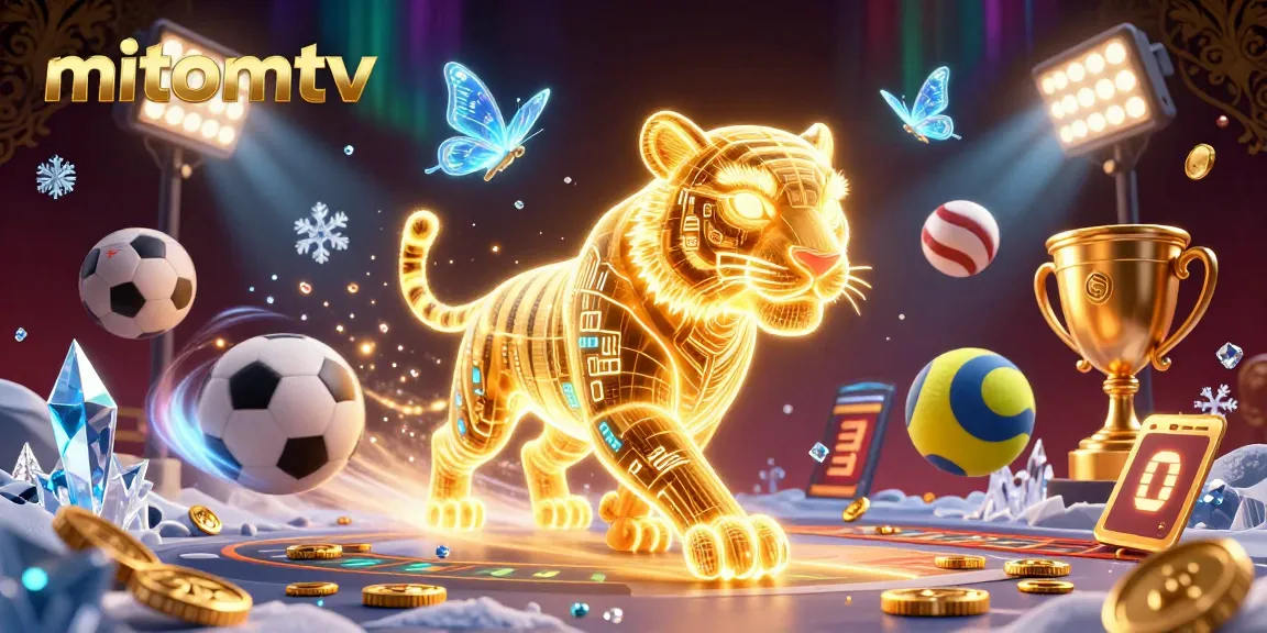 Experience a vibrant gaming spectacle at mitomtv with dynamic sports action and stunning visuals.