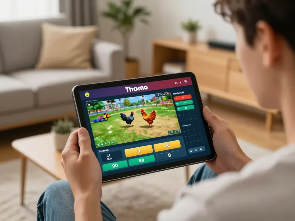 Tham gia chơi game có trách nhiệm bằng cách tạo tài khoản đá gà thomo từ sự thoải mái của ngôi nhà.