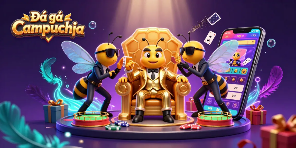Engage in Đá gà Campuchia action with thrilling characters and dynamic betting visuals.