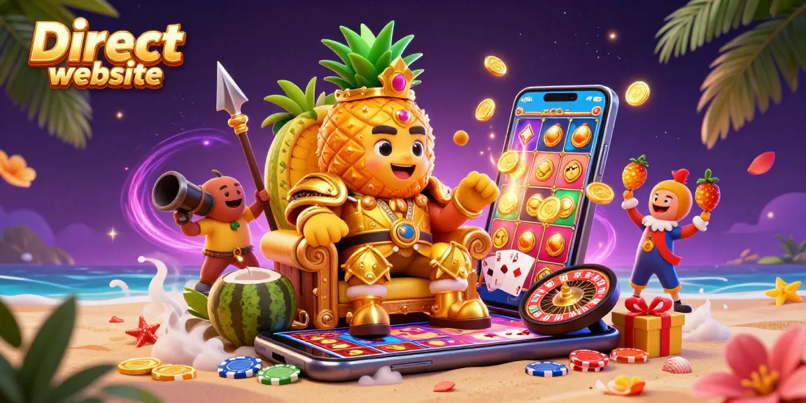 Experience the excitement of the Direct website with our vibrant gaming scene featuring unique casino elements.