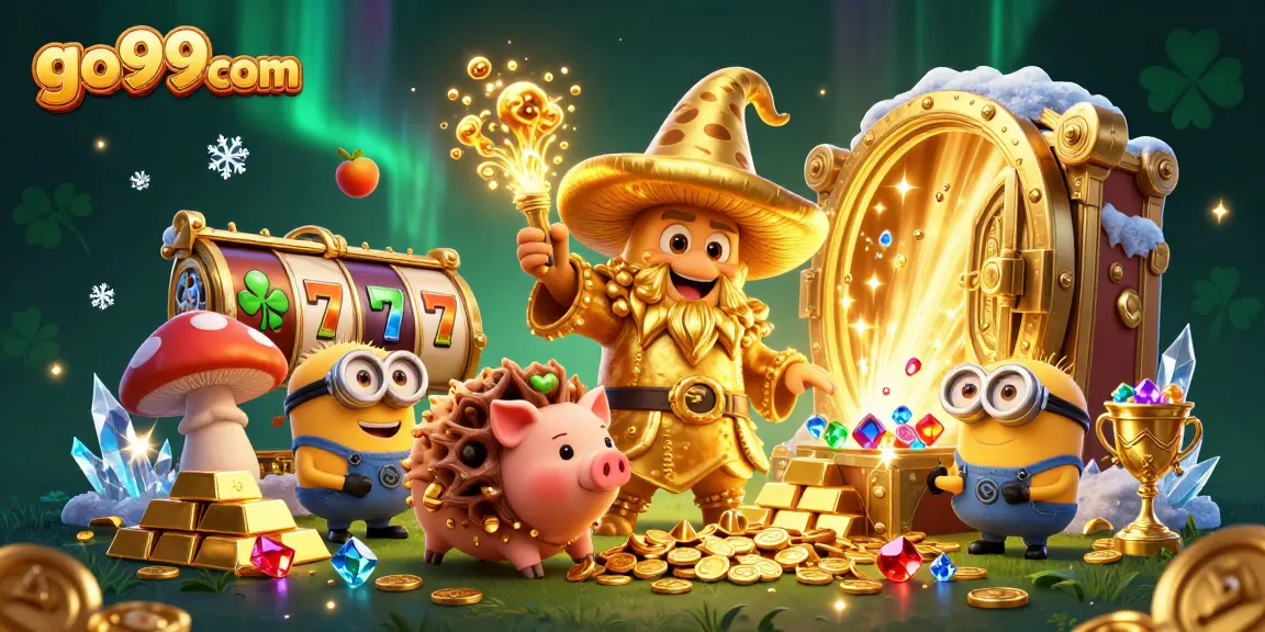 Engage with go99com's exciting casino adventure featuring magical elements and treasures.