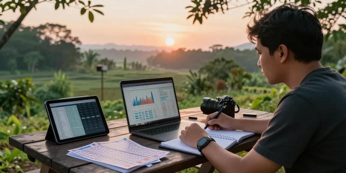 Analisis syair menang di luar ruangan dengan grafik dan data di pagi hari