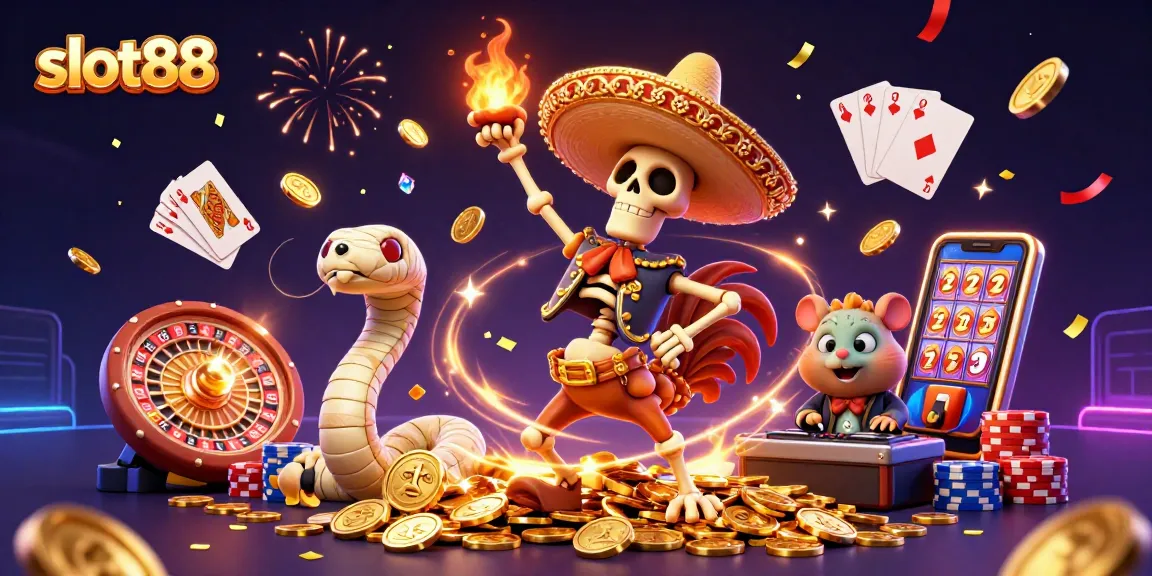 Raih kemenangan besar di slot88 dengan slot online dan berbagai permainan menarik.
