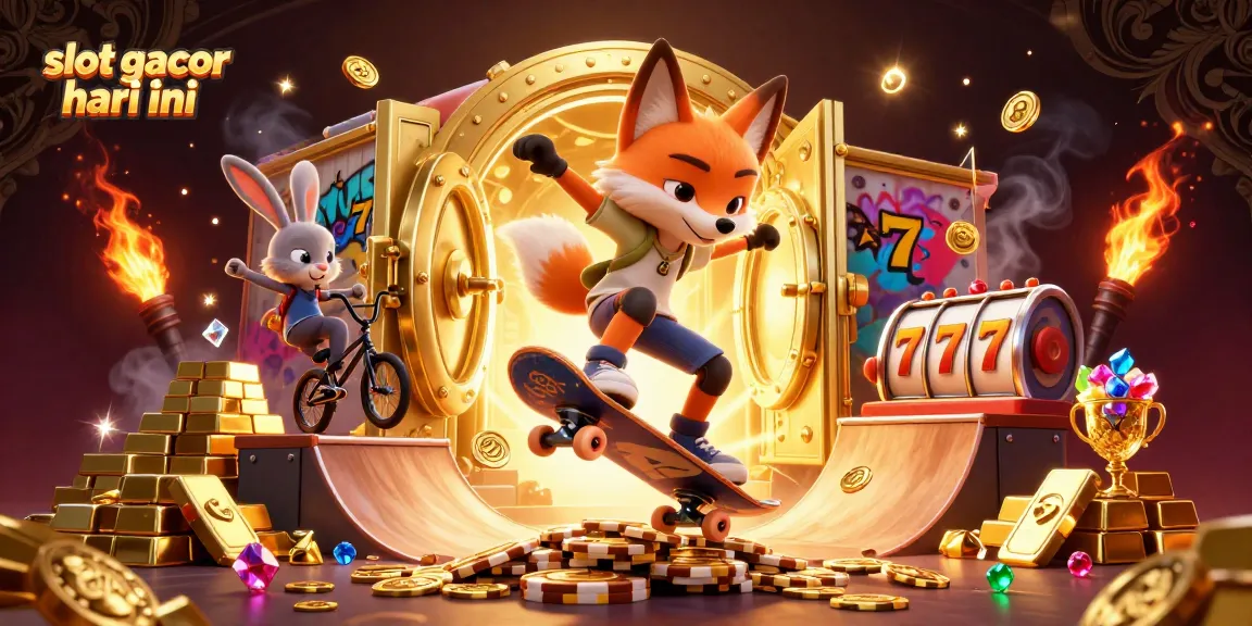 Engage in thrilling gameplay with slot gacor hari ini featuring colorful characters and dazzling treasures.