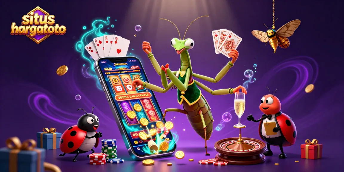 Experience thrilling gameplay at situs hargatoto, where vibrant casino elements and fun characters come to life.