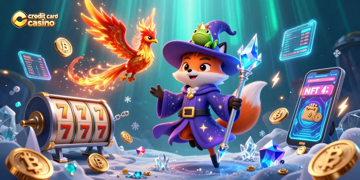 Engage with thrilling games at a credit card casino with enchanting visuals and dynamic features.