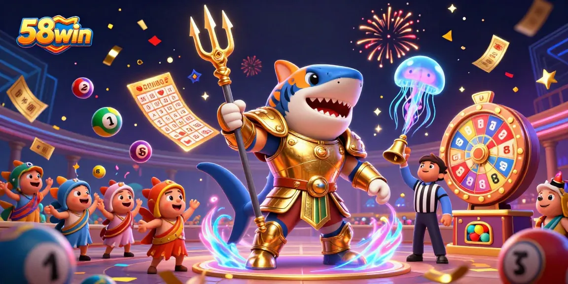 Experience dynamic gameplay at 58win with thrilling lottery games, colorful elements, and engaging atmosphere.