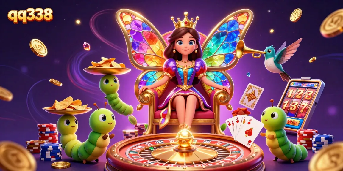 Enjoy exciting gaming moments with qq338 featuring vibrant characters and magical elements in a captivating casino scene.