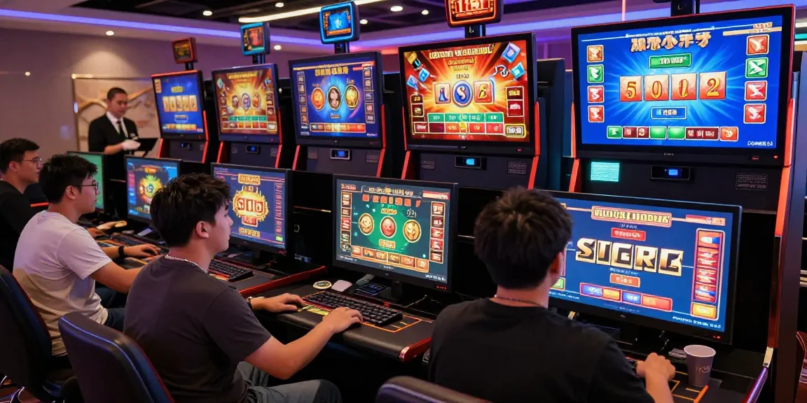 Engaged players experiencing the excitement of b52cc in a modern online gaming casino environment, showcasing vibrant games and customer support.