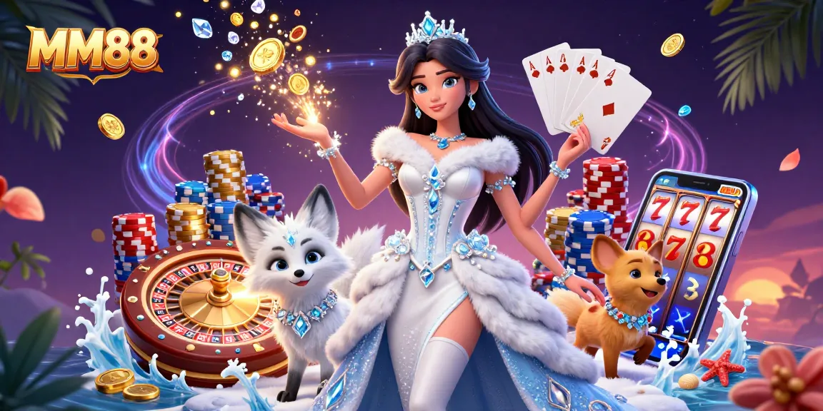 Experience exciting gameplay at MM88 with stunning visuals and animated casino elements