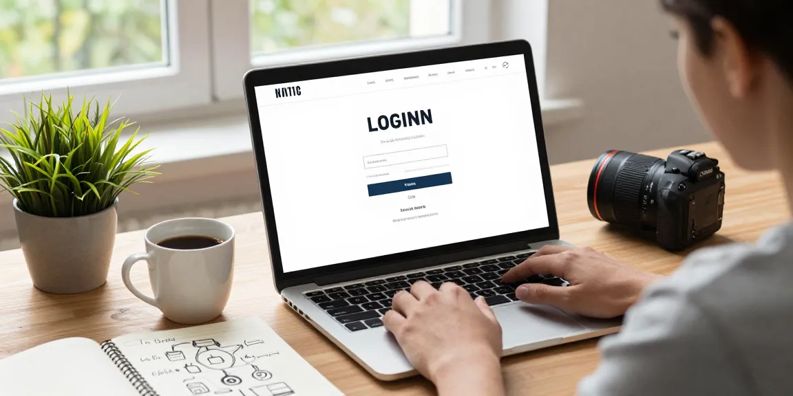 Tahun4d alternatif navigasi di platform online modern dengan pengguna di laptop.