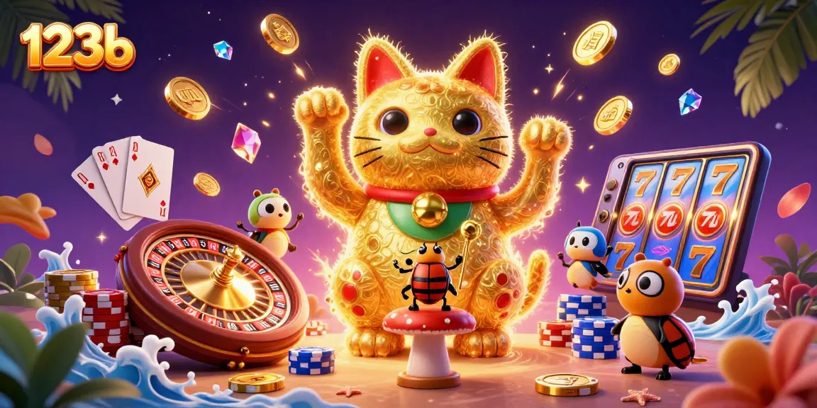 Engage with 123b casino charms enhanced by golden fireflies and vibrant symbols.