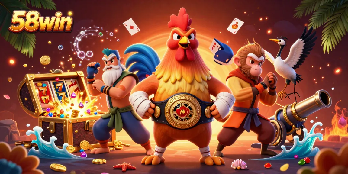 Experience thrilling slots at 58win with dynamic gameplay featuring lucky 7s and gold treasures.