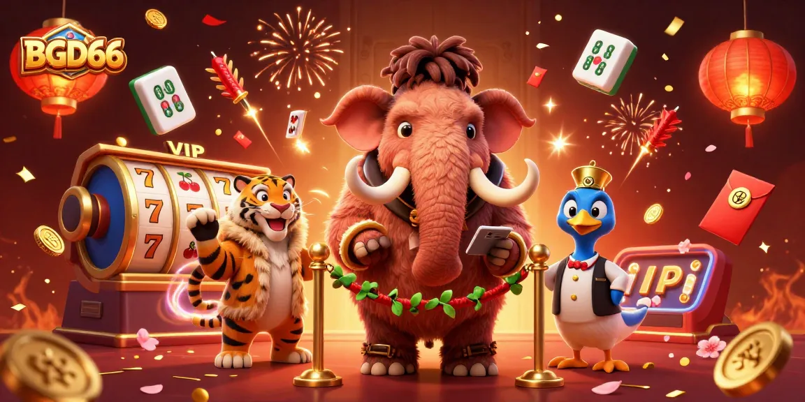 Experience excitement at BGD66 with vibrant casino characters and dynamic game elements.