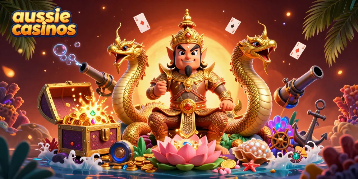 Experience fun at aussie casinos with vibrant gaming elements and enchanting characters.