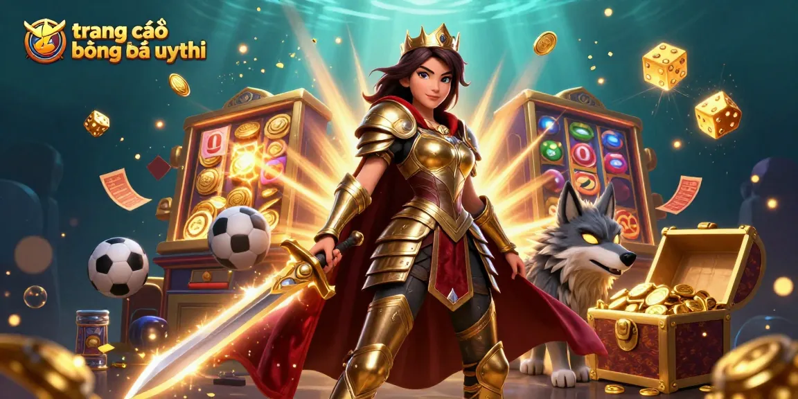 Experience thrilling sports betting with trang cá độ bóng đá uy tín in a dynamic 3D illustration.