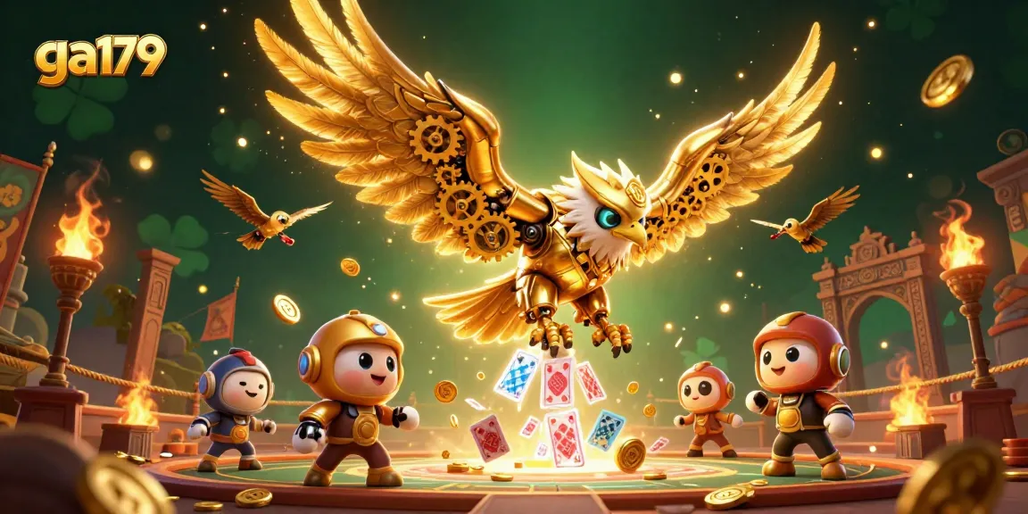 Engage with ga179's thrilling gambling world through a spectacular 3D illustration.