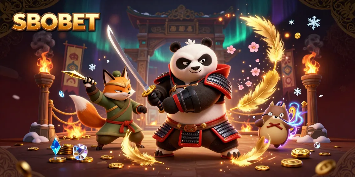SBOBET สนุกไปกับการเดิมพันด้วยการแข่งขันที่น่าตื่นเต้นในภาพประกอบ 3D