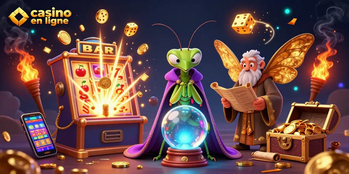 Jouez dans un casino en ligne et explorez des jeux captivants avec des machines à sous et des jackpots.