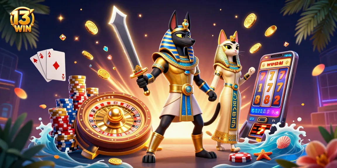 Hit the jackpot at 13WIN with dynamic gaming elements and rich online casino visuals.