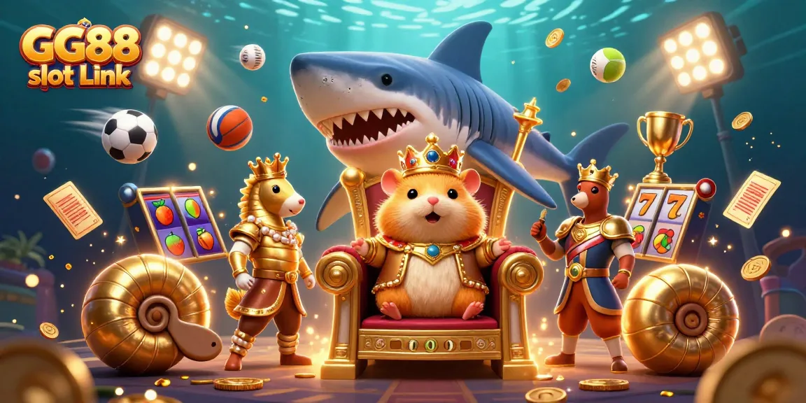 Experience exciting gameplay at GG88 slot Link with dynamic scenes of winning slots and 3D characters.