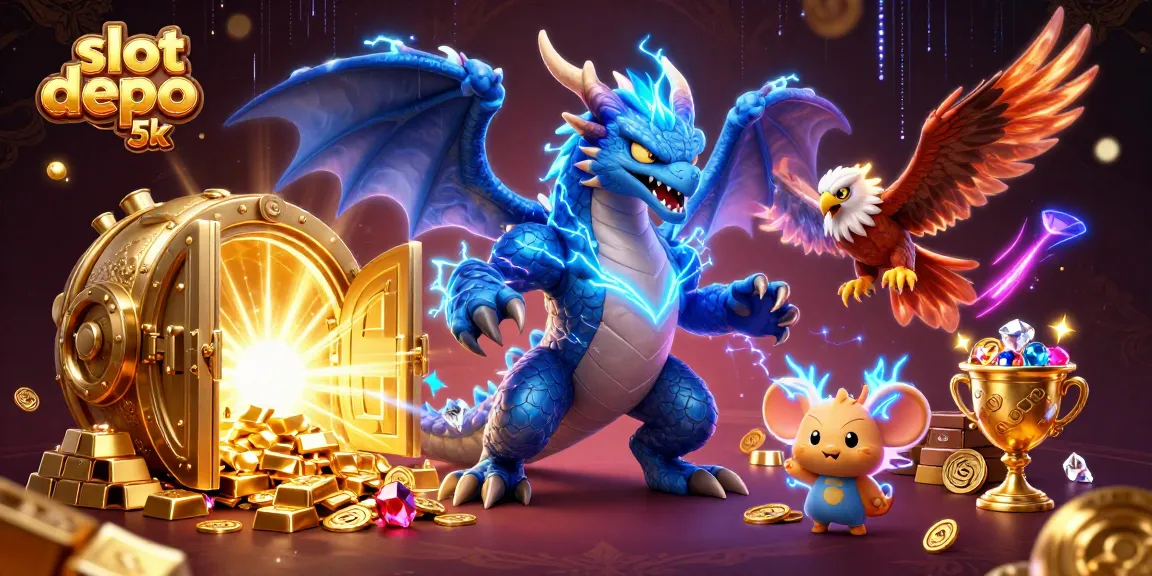 Win big with slot depo 5k while immersing in a captivating casino atmosphere filled with treasures.