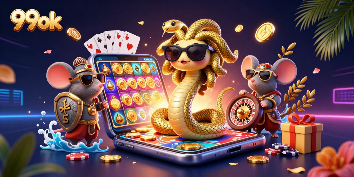 Experience thrilling action at 99ok with vibrant games and golden rewards!