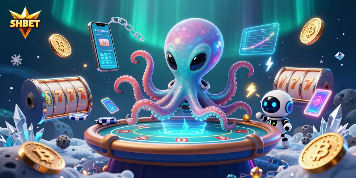 Engage in exciting gameplay at SH BET with alien characters and cosmic poker elements.