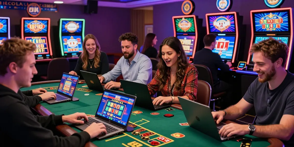 Join the excitement of gaming at non UK casinos like those featured on https://sssk.org.uk, showcasing players winning and enjoying live dealer games.