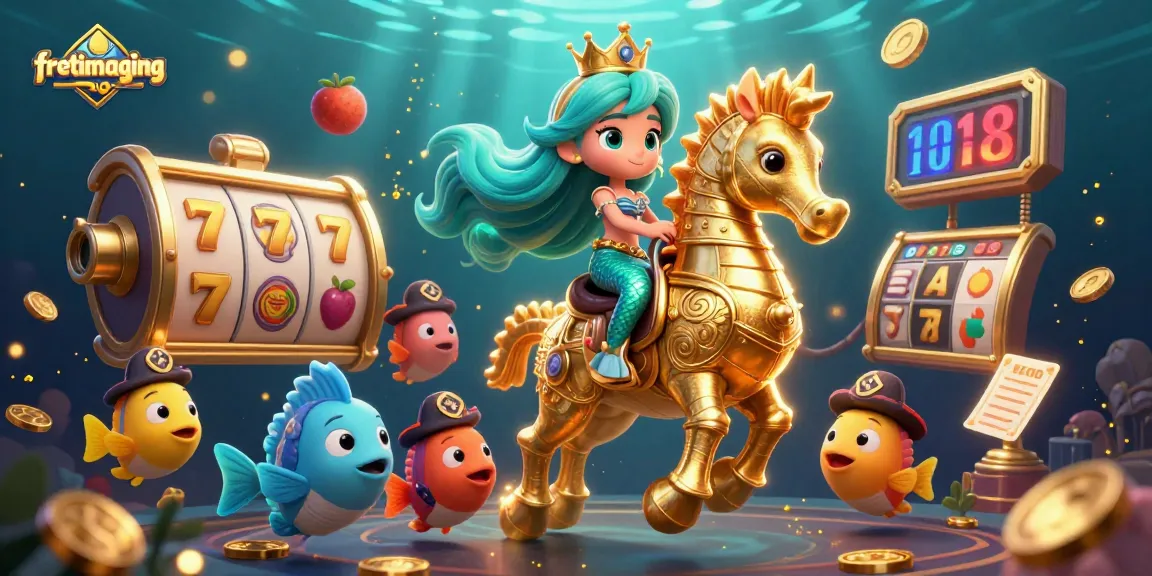 Engage with the thrill of fretimaging by exploring vibrant slot games featuring a mermaid princess and her seahorse.