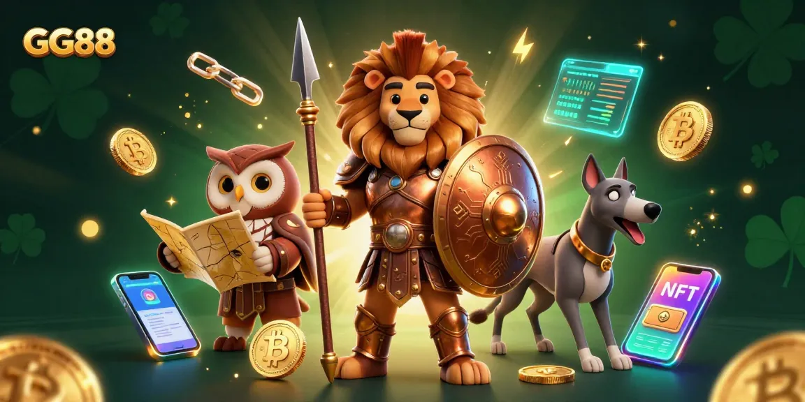Engage with GG88 in a thrilling casino adventure amidst vibrant digital elements