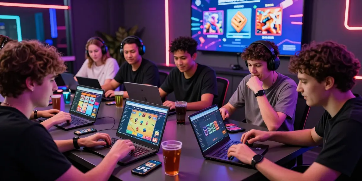 Exciting gaming environment with players engaged on Rikvip, showcasing camaraderie and competition in 2026.