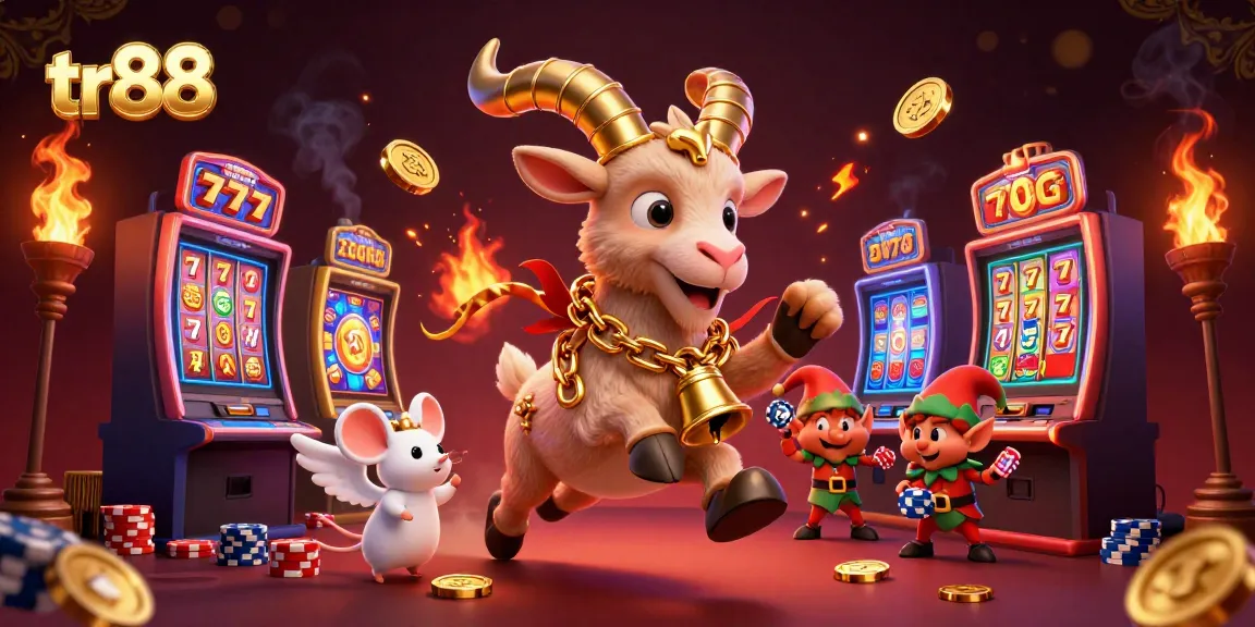 Experience the thrilling slots action at TR88 with exciting characters in a captivating casino