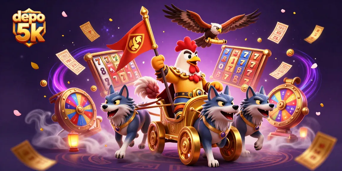 Engage with depo 5k by joining thrilling slot adventures, featuring dynamic characters and vibrant game elements.