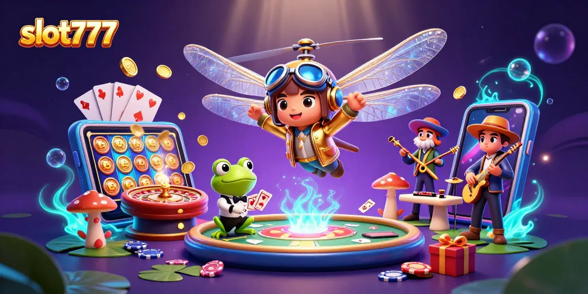 Slot777: Menangkan hadiah dengan permainan slot luar biasa bertema kasino!