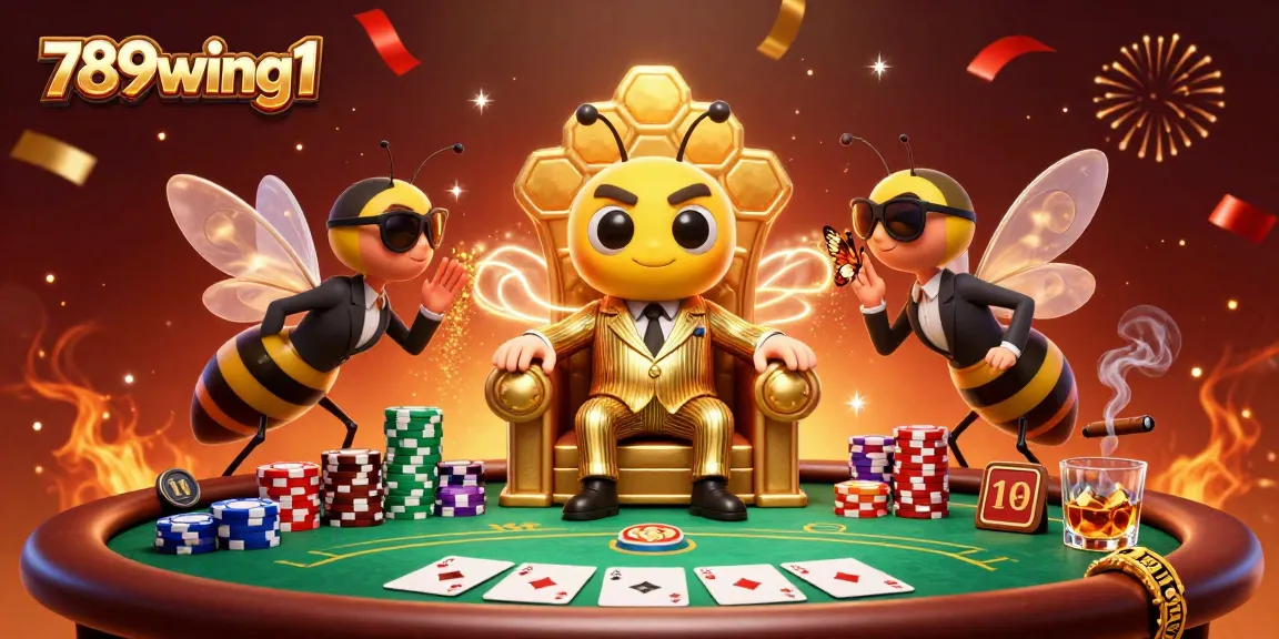 Play poker with exclusive bonuses at 789wing1 in a vibrant casino setting.